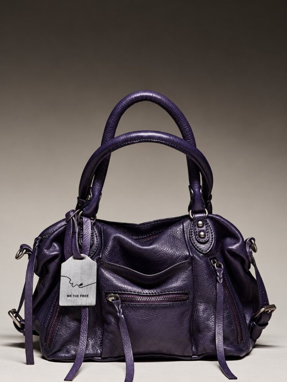 FREE PEOPLE We The Free Baby Emerson Tote Bag In 🔥Midnight Orchid/Purple🔥 NWT